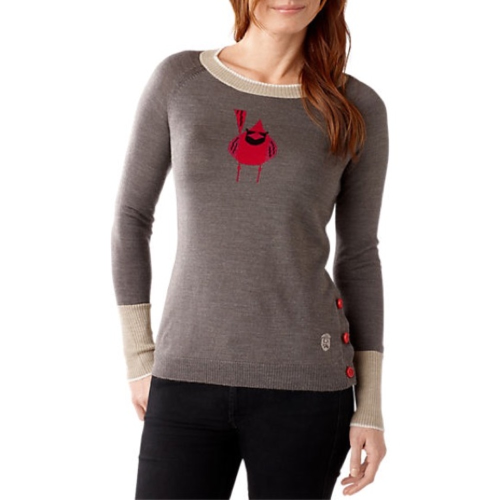 Smartwool Charley Harper Cardinal Intarsia Sweater